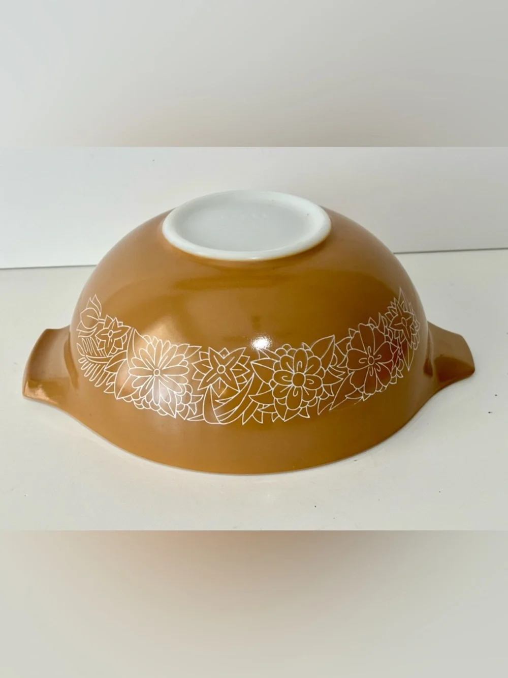 Vtg Pyrex Woodland Cinderella Mixing Bowl # 443 - 2 ½ QT. Nesting Mixing Bowl